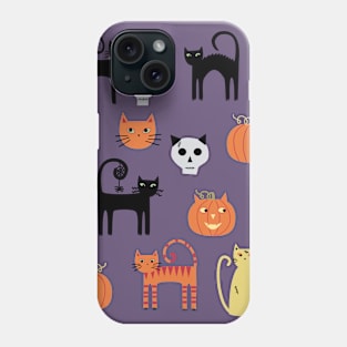 Halloween Cats Phone Case