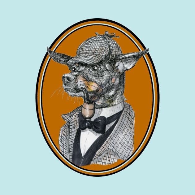 Min Pin Holmes by natearts