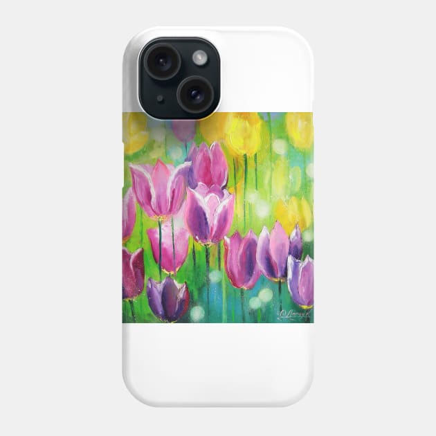 Tulips Phone Case by OLHADARCHUKART