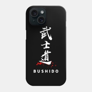 BUSHIDO (kanji Symbol) calligraphy Phone Case