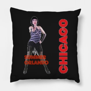 Summer Orlando Chicago Tee Pillow