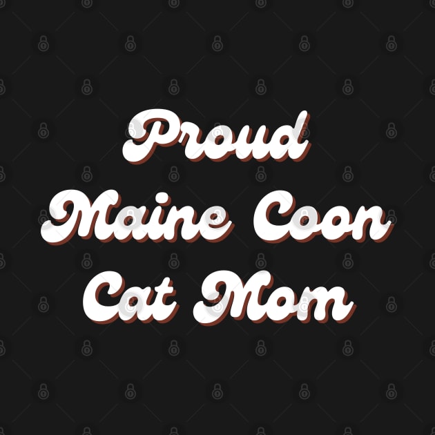 Maine Coon Cat by CityTeeDesigns