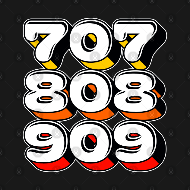 707, 808, 909 Drum Machine - DJ Design by DankFutura