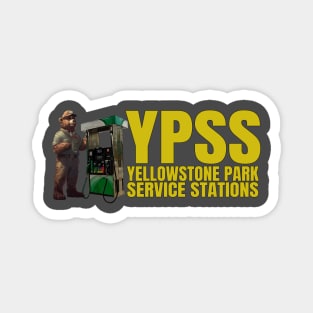 YPSS Bear and Gas Pump Magnet
