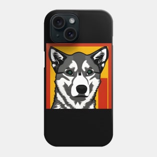 Husky Dog Pet Pop Art Phone Case