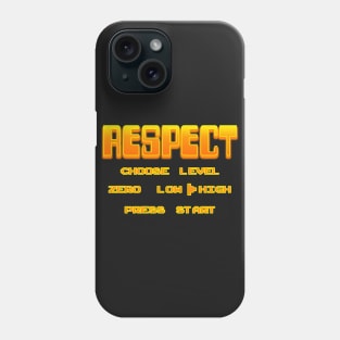 RESPECT Orange Phone Case