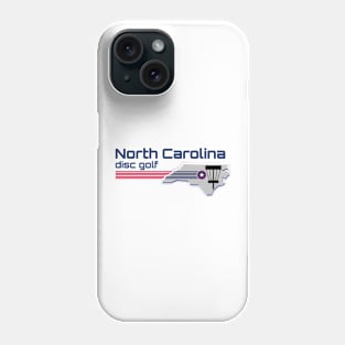 North Carolina Disc Golf - Lines Dark Phone Case