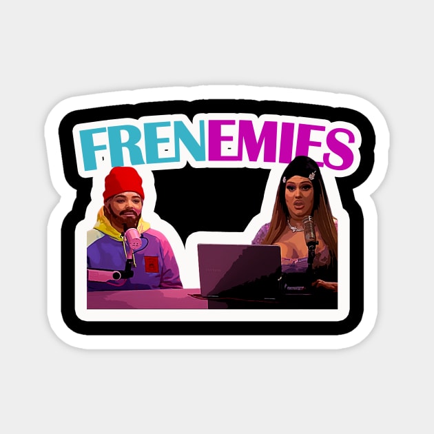 Frenemies Magnet by Calisi