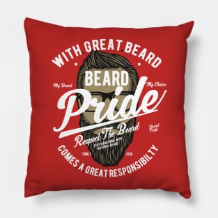 Beard Pride Pillow