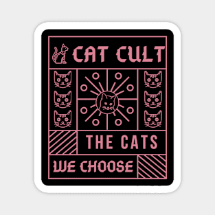 Cat Cult Magnet