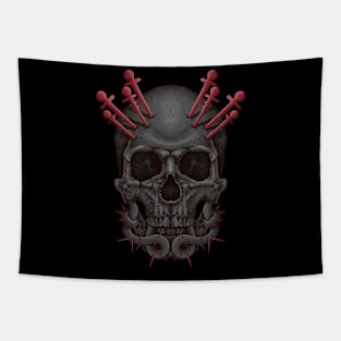 Broken Skull Tapestry