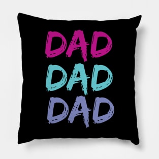 DAD Retro Vintage Gift for Daddy Pillow