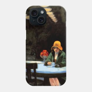 High Resolution Edward Hopper Automat 1927 Phone Case