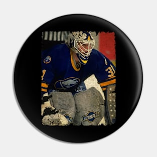 Daren Puppa, 1987 in Buffalo Sabres (3.41 GAA) Pin