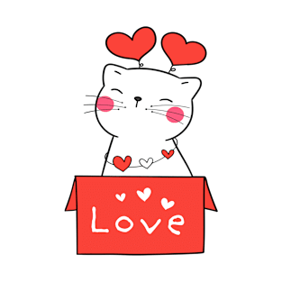 Love from a Cat T-Shirt