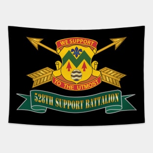 528th Support Battalion w SF Br - Ribbon X 300 Tapestry