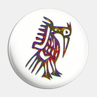 The woodpecker of the Incan Forest Pin