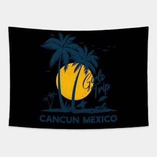 Cancun Trip 2024 Squad Vacation Tapestry
