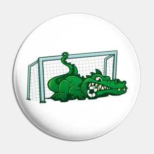 Crocodile goalkeeper Pin