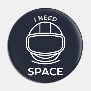 I need space introvert t-shirt Pin