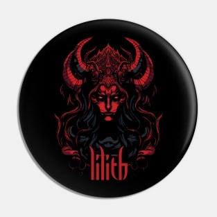 Queen of the Succubi Pin