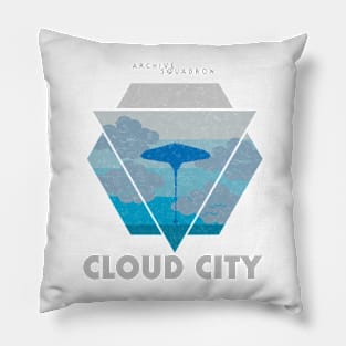 Sky Guy Cloud City Pillow