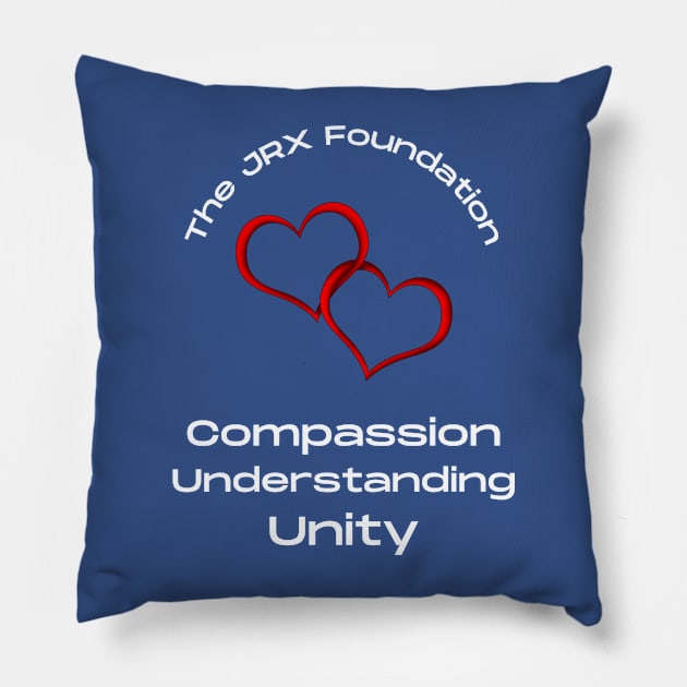 Compassion Understanding The JRX Foundation Pillow by JrxFoundation