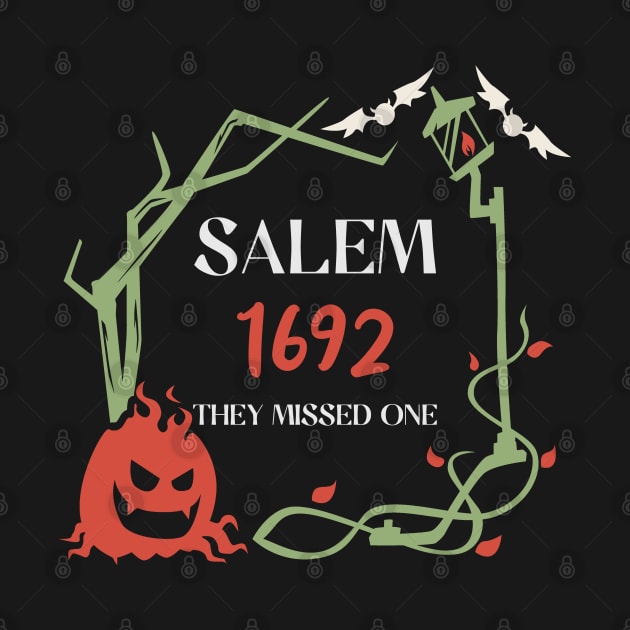 Salem 1692 They Missed One by Km Singo