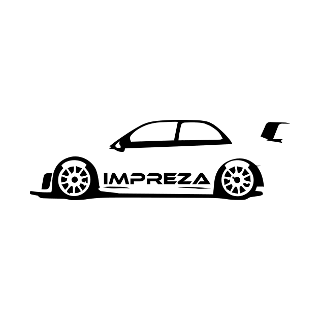 Subar Impreza Car outline by mufflebox