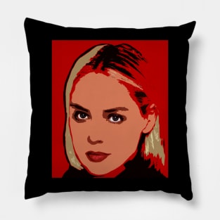 sharon stone Pillow