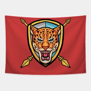 Jaguar Guard Tapestry