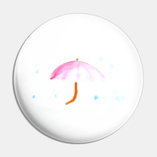 umbrella, rain, cute, holiday, Halloween, illustration, watercolor, festive, good mood, autumn, autumn Pin