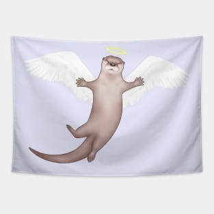 Angel Otter Tapestry