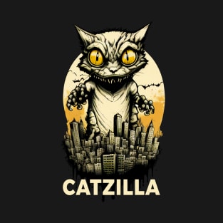 Kaiju Cat Monster - Catzilla T-Shirt