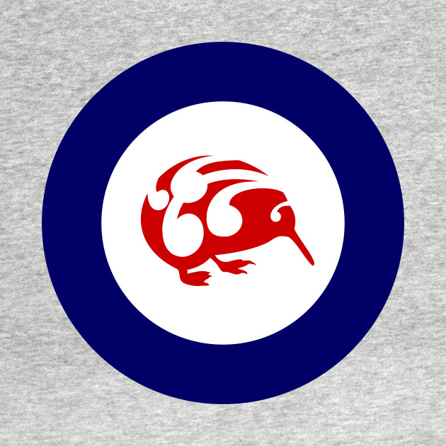 Discover Kiwi Air Force Roundel - Air Force - T-Shirt