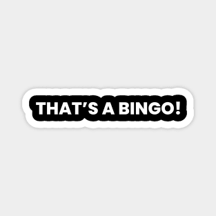 That’s a Bingo! Magnet