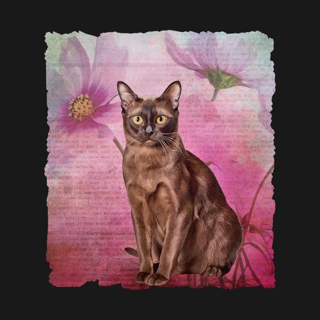 Sable Burmese Cat by PhotoArts