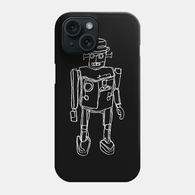 Super Sketchy Junk Robot Phone Case by callingtomorrow