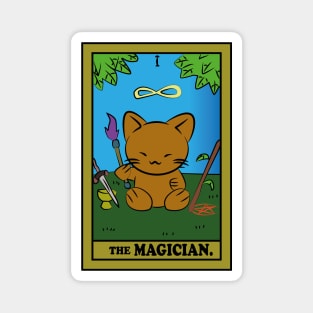 TAROT CARDS | THE MAGICIAN. | CAT Magnet