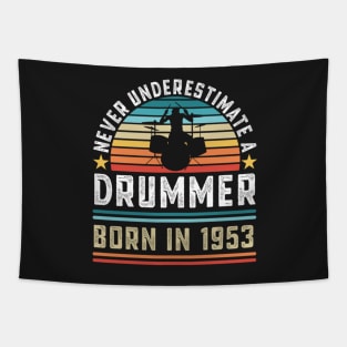 Never Underestimate A Drummer Born In 1953 Tapestry