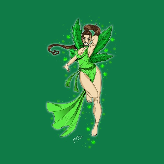 Weed Fairy by ArtbyMyz