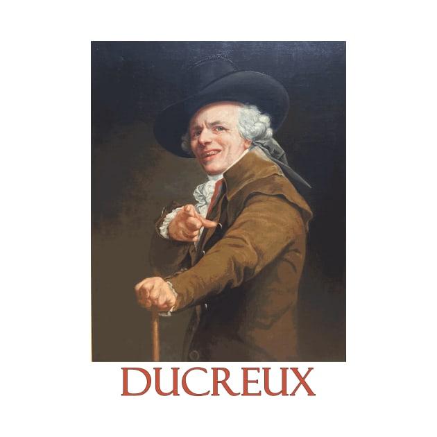 Self Portrait in the Guise of a Mockingbird (1791) by Joseph Ducreux by Naves