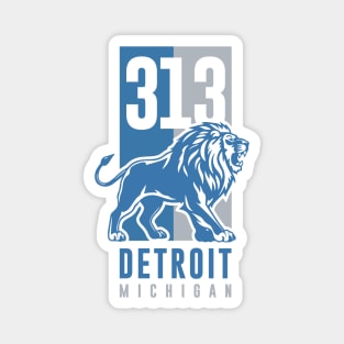 313 Detroit Magnet