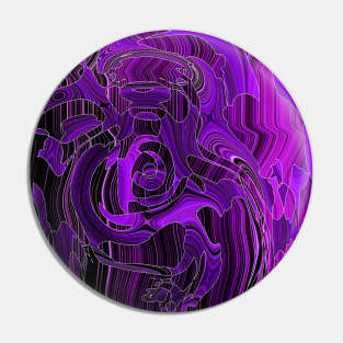 Digital abstract art 3.7 Pin