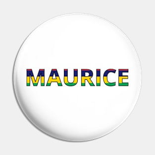 Drapeau Maurice Pin