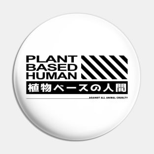 Plant Based Human Pin