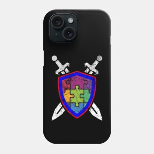 Legendary Sword & Shield Autism Phone Case