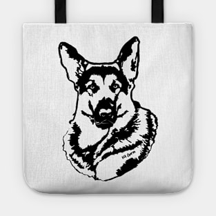 Moosedog or Bust (single sided print) Tote