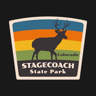 Stagecoach State Park Colorado Roaming Deer T-Shirt