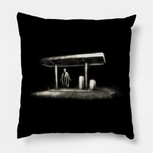 Haunted Gas Station Pillow